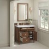 Lorelai 36" Single Vanity Only Pricing in Mid-Century Walnut